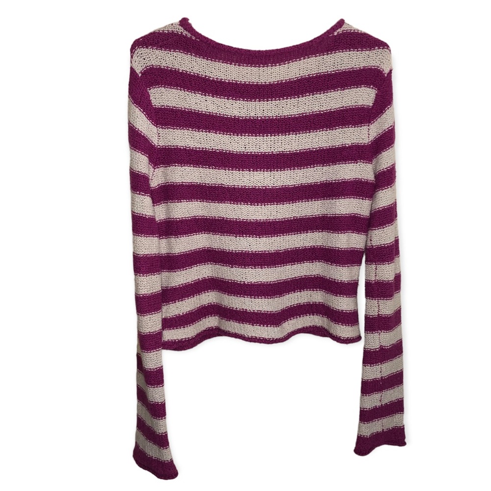 Free People Beach Shake N Roll Striped Knit Sweater - Picture 4 of 8